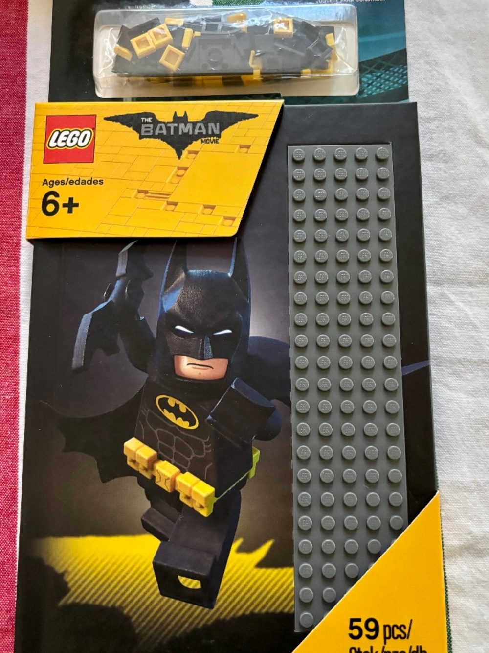 "Notebook, The LEGO Batman Movie"with Stud Cover 853649 UNOPENED